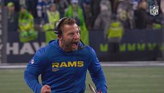 Puka Nacua conclude un touchdown per i Rams