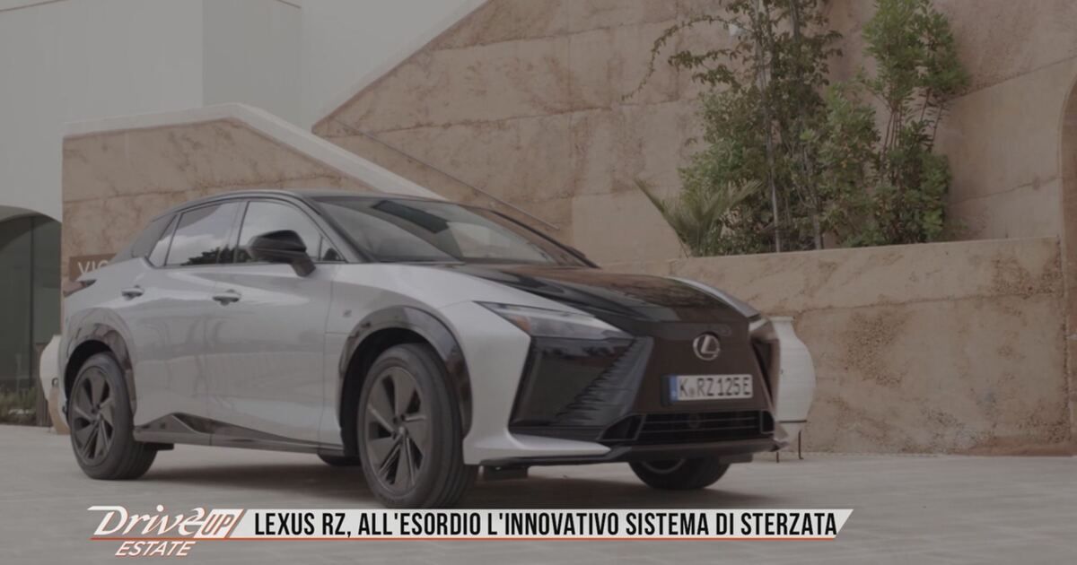 Drive Up: Lexus RZ, l'elettrica con il cambio Video | Mediaset Infinity