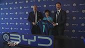 Nuova partnership triennale: Inter & BYD