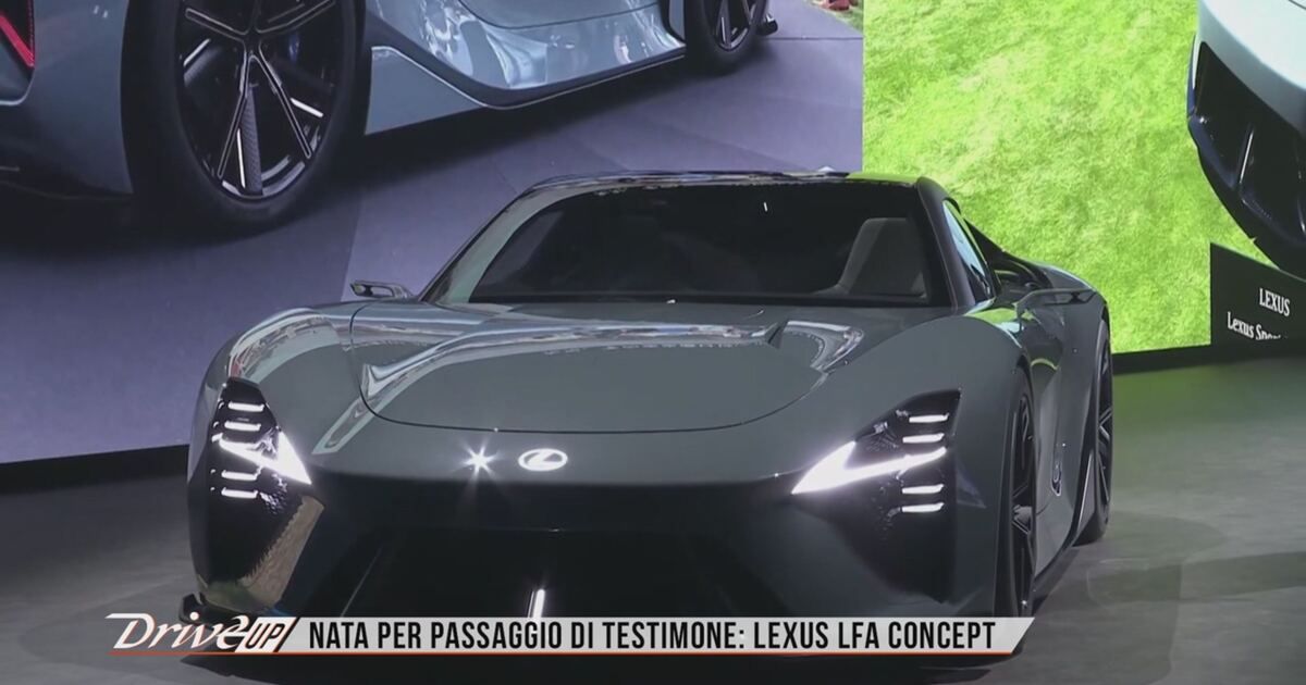 Drive Up: Superare ogni aspettativa, Lexus LFA Concept Video | Mediaset ...
