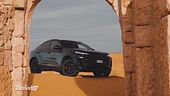 Viaggio nel deserto con Audi SQ6 Sportback e-tron