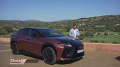 Il test della nuova Lexus RZ in Portogallo