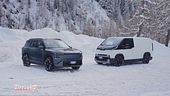 La prova di Kia EV5 e PV5 a Courmayeur