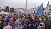 50mila in piazza per l'Europa, Serra: "Siamo un popolo"