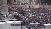 La piazza per l'Europa, ma contro il riarmo accende il dibattito
