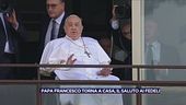 Papa Francesco torna a casa, il saluto ai fedeli