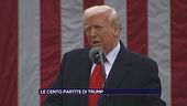 Le cento partite di Donald Trump