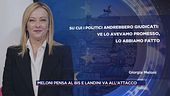 Giorgia Meloni pensa al bis e Landini va all'attacco