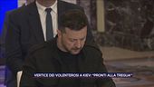 Vertice dei volenterosi a Kiev: "Pronti alla tregua"