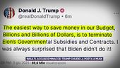 Insulti, accuse e minacce: Trump chiude la porta a Musk