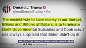 Insulti, accuse e minacce: Trump chiude la porta a Musk