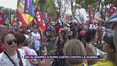 "No al riarmo": a Roma cortei contro la guerra