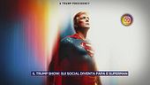 Il Trump show: sui social diventa papa e superman