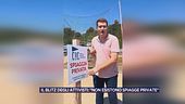 Il blitz degli attivisti: "Non esistono spiagge private"