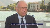 Letta: "L'Europa è debole perchè è divisa"
