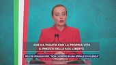 Meloni omaggia Kirk: "Non cadremo in una spirale di violenza"