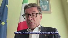Manovra in corso, Giorgetti: "Situazione complicata"