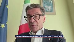 Manovra in corso, Giorgetti: "Situazione complicata"