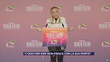Giorgia Meloni: "L'odio per Kirk non finisce con la sua morte"