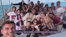 La flotilla non si ferma, ma non mancano le divisioni
