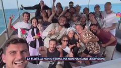 La flotilla non si ferma, ma non mancano le divisioni