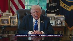 Trump annuncia la pace con Hamas: "Giorno speciale"