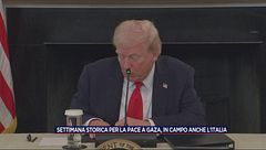 Settimana storica per la pace a Gaza, in campo anche l'Italia