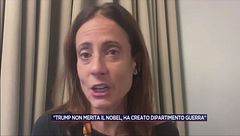 "Trump non merita il nobel, ha creato dipartimento guerra"