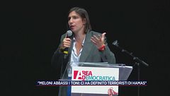 "Meloni abbassi i toni: ci ha definito terroristi di Hamas"