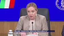 Giorgia Meloni: "Manovra seria ed equilibrata"