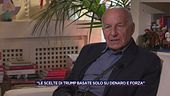Fausto Bertinotti: "Le scelte di Trump basate solo su denaro e forza"