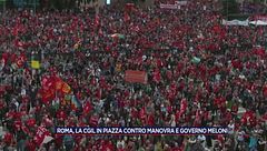 Roma, la CGIL in piazza contro manovra e governo Meloni