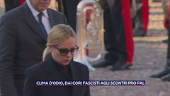 Clima d'odio, dai cori fascisti agli scontri Pro Pal