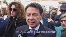 Giuseppe Conte attacca il Governo sull'emergenza sicurezza