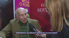 Fausto Bertinotti: "Emergenza sicurezza? Serve più accoglienza"