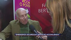 Fausto Bertinotti: "Emergenza sicurezza? Serve più accoglienza"