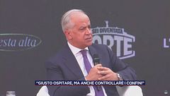 Matteo Piantedosi: "Giusto ospitare ma anche controllare i confini"