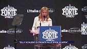 Giorgia Meloni: "Elly Schlein? Di fronte alle sfide scappa"