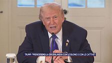 Donald Trump: "Prenderemo la Groenlandia con le buone o con le cattive"