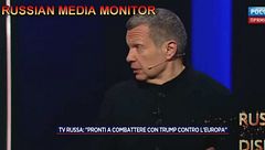 Tv russa: "Pronti a combattere con Trump contro l'Europa"