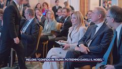 Meloni: "Confido in Trump, potremmo dargli il Nobel"