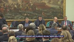 Antagonisti violenti anti Olimpiadi, Meloni: "Nemici dell'Italia"