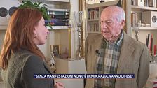 "Senza manifestazioni non c'è democrazia ,vanno difese"