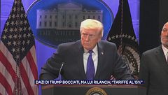 Dazi di Trump bocciati, ma lui rilancia