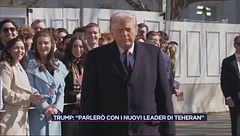 Donald Trump: "Parlerò con i nuovi leader di Teheran"