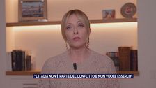 Giorgia Meloni: "L'Italia non è parte del conflitto e non vuole esserlo"