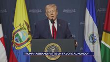 Donald Trump: "Abbiamo fatto un favore al mondo"