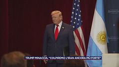 Donald Trump minaccia: "Colpiremo l'Iran ancora più forte"