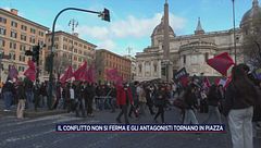 Il conflitto non si ferma e gli antagonisti tornano i piazza