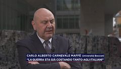 Carlo Alberto Carnevale Maffè: "La guerra sta già costando tanto agli italiani"